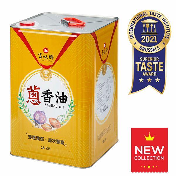 新品上市 營業用 蔥香油 18l 富味鄉